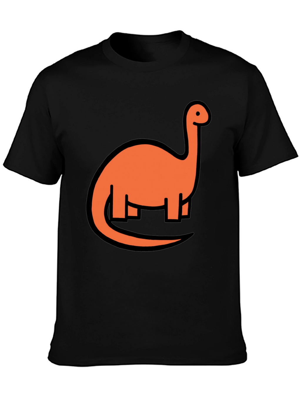 Dino Graphic Tee - Classic Black T-Shirt