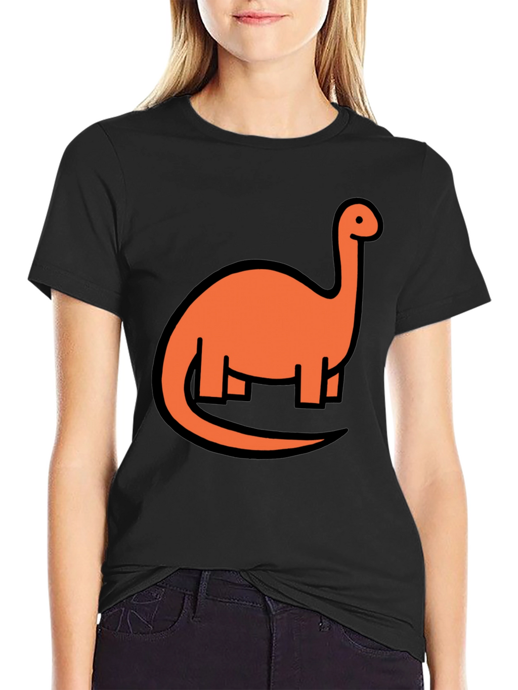Dino Graphic Tee - Classic Black T-Shirt