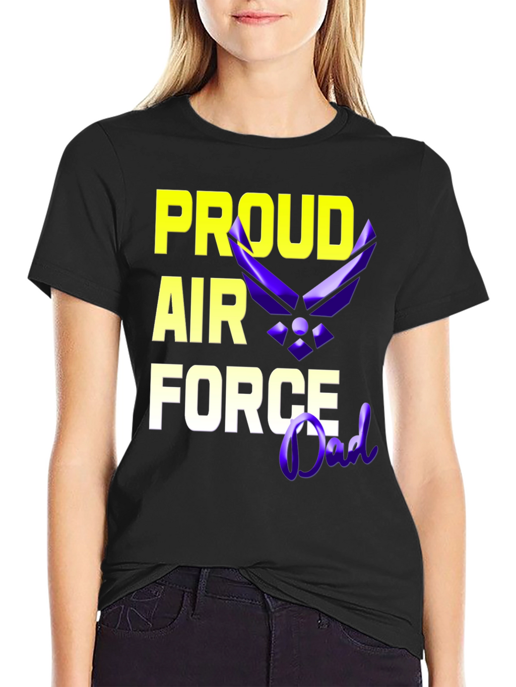 Proud Air Force Dad T-Shirt
