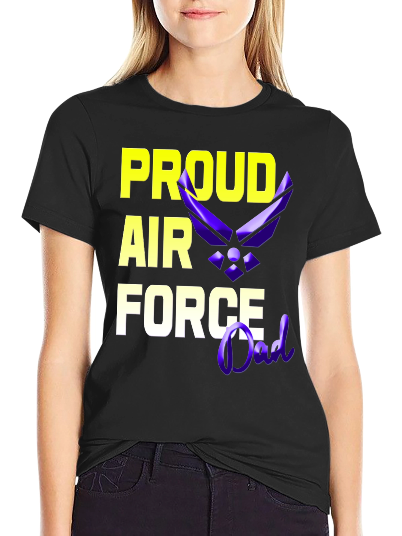 Proud Air Force Dad T-Shirt