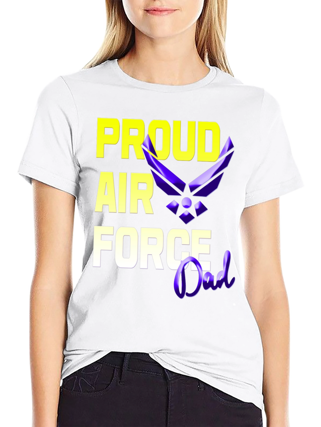 Proud Air Force Dad T-Shirt