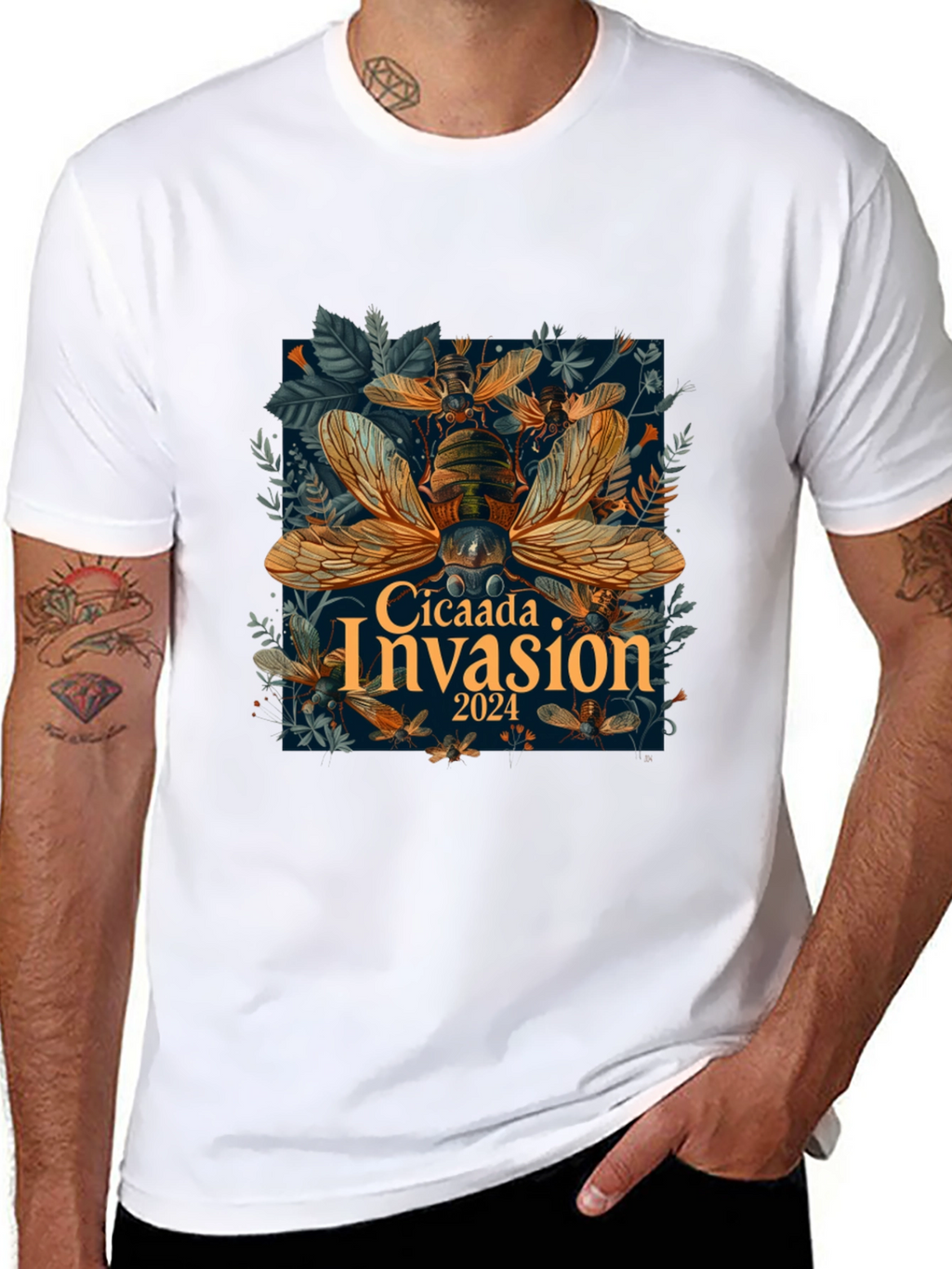 Cicada Invasion 2024 Graphic Tee