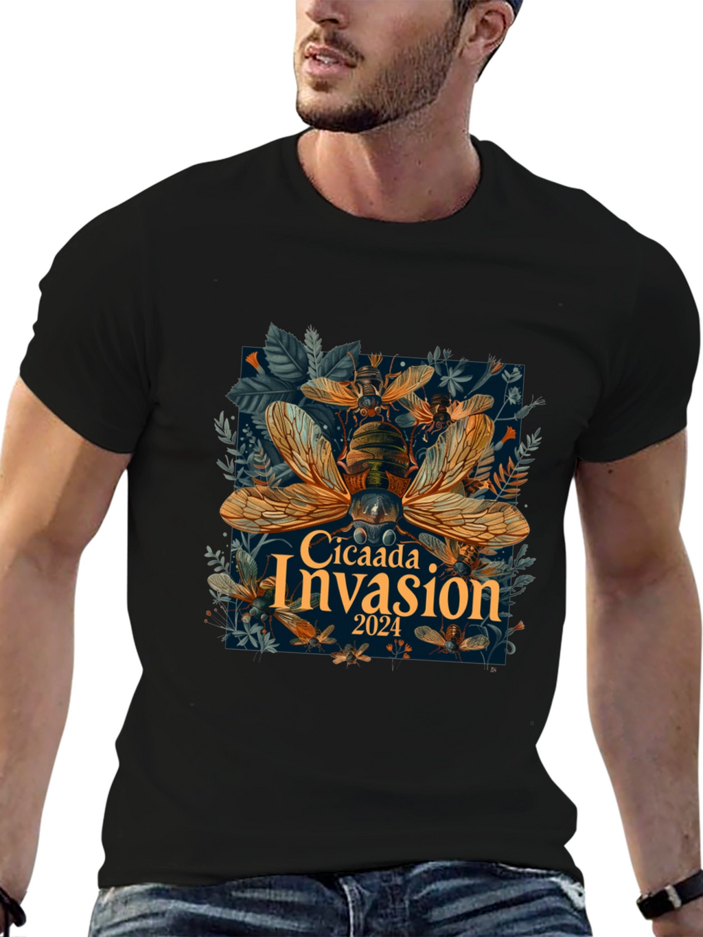 Cicada Invasion 2024 Graphic Tee