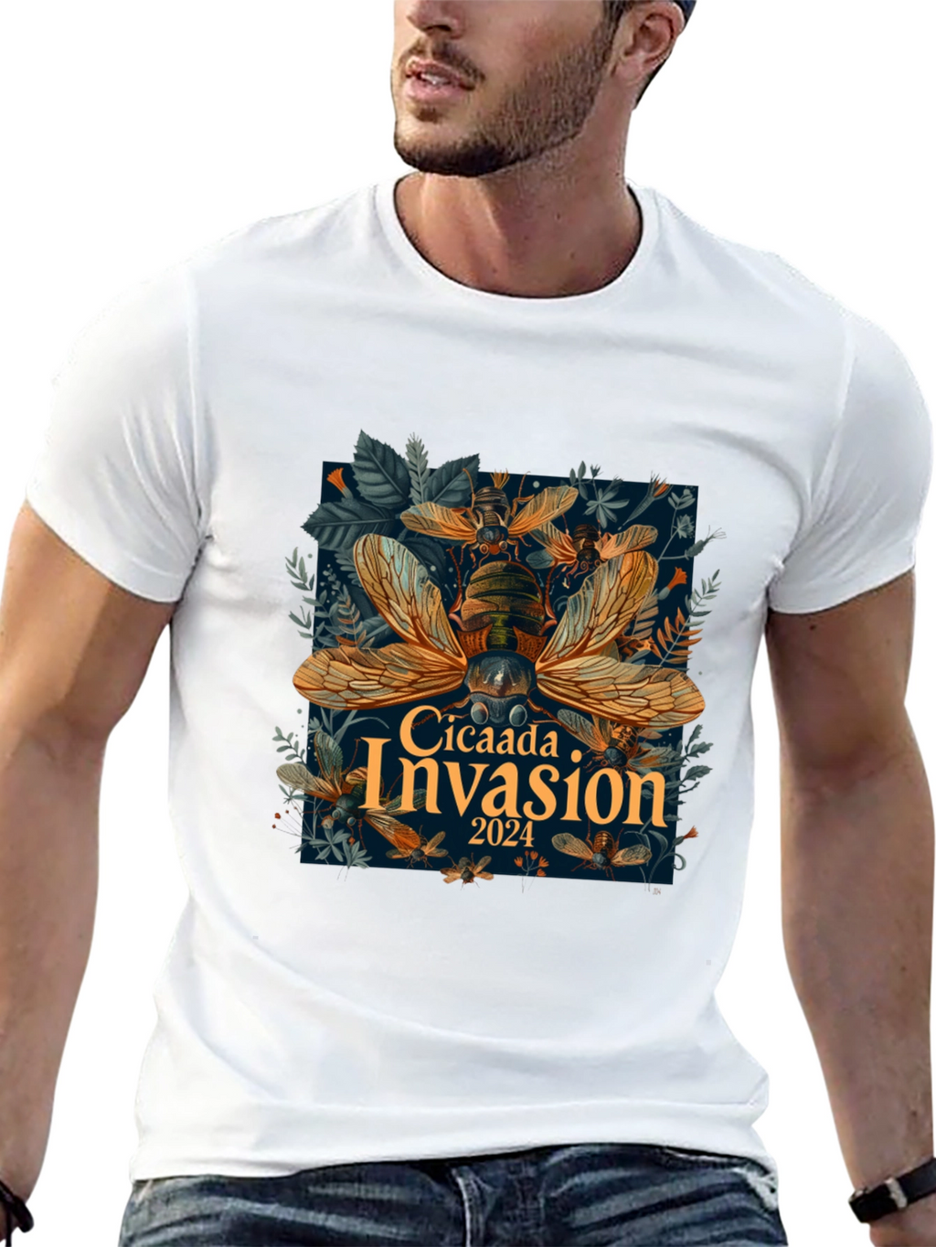 Cicada Invasion 2024 Graphic Tee