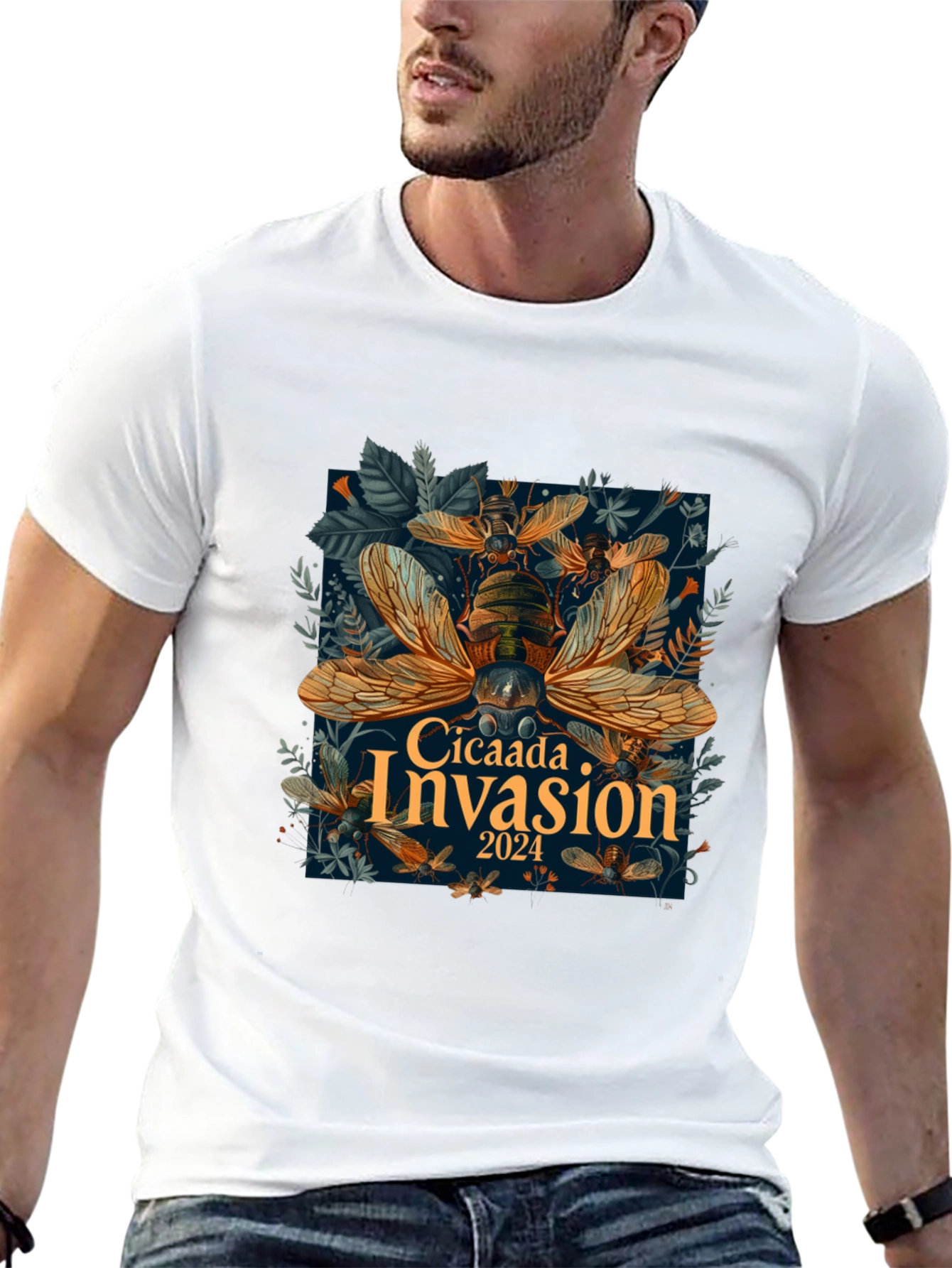 Cicada Invasion 2024 Graphic Tee