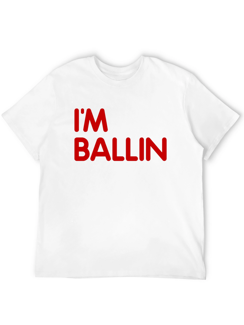 Im Ballin Black T-Shirt - Mens Graphic Tee