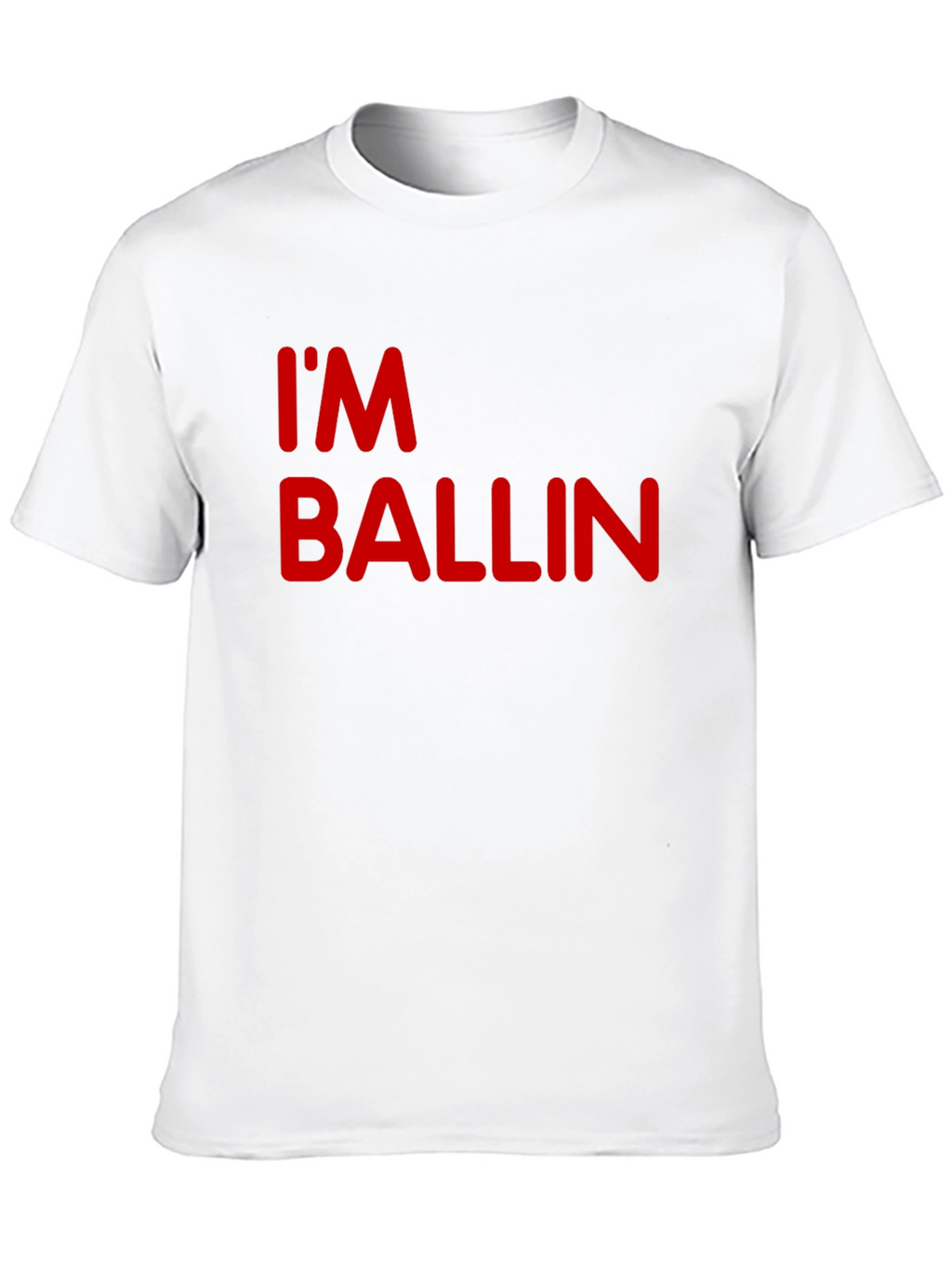 Im Ballin Black T-Shirt - Mens Graphic Tee