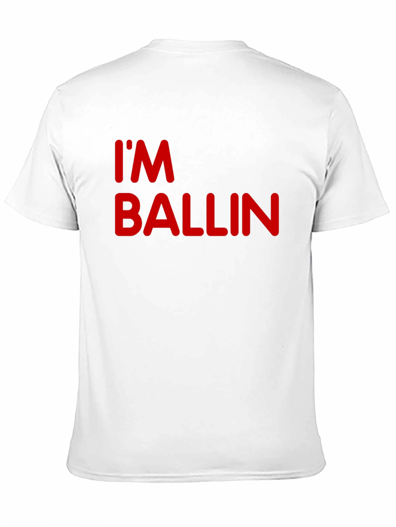 Im Ballin Black T-Shirt - Mens Graphic Tee