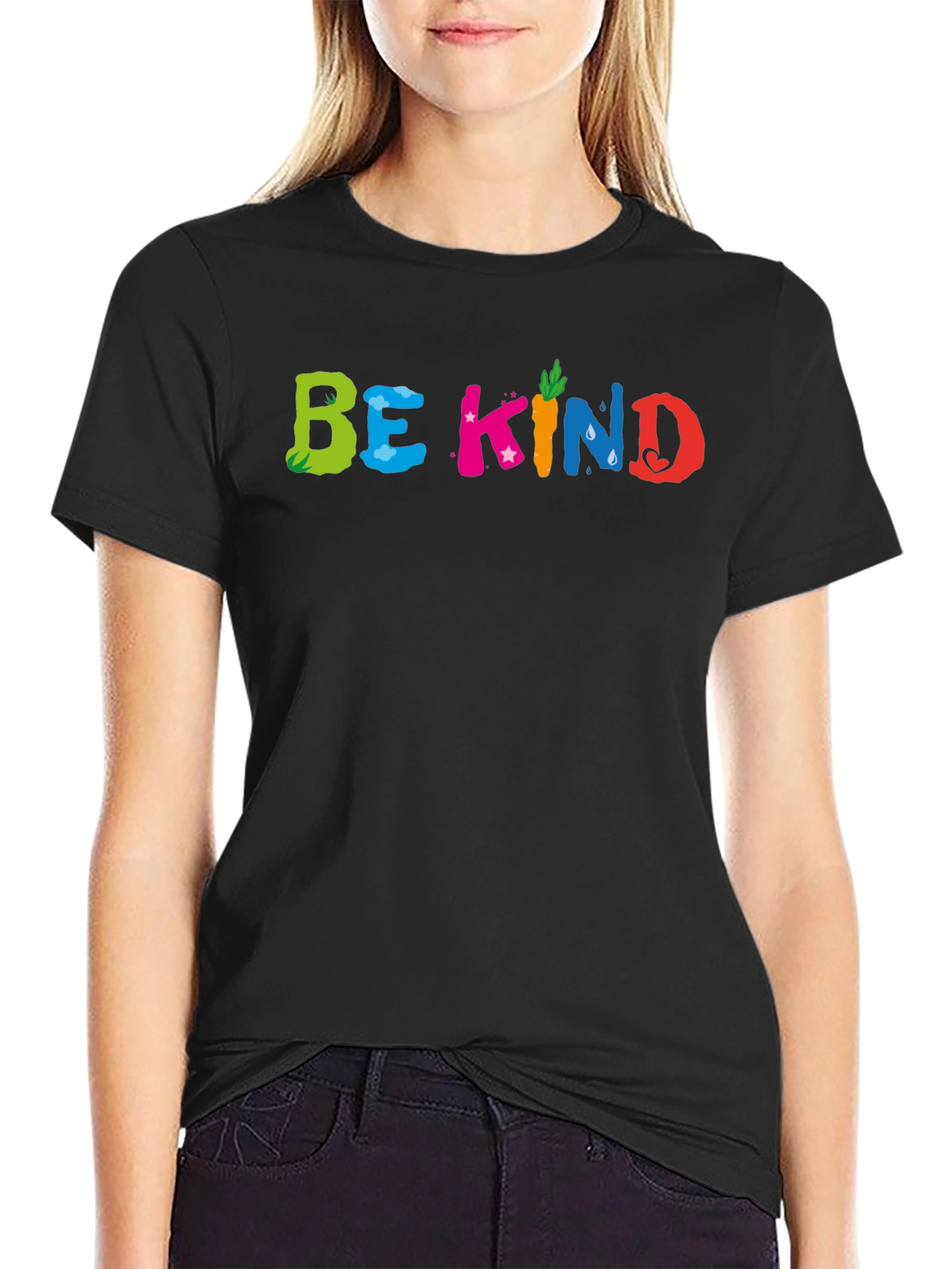 Be Kind T-Shirt - Colorful Graphic Tee