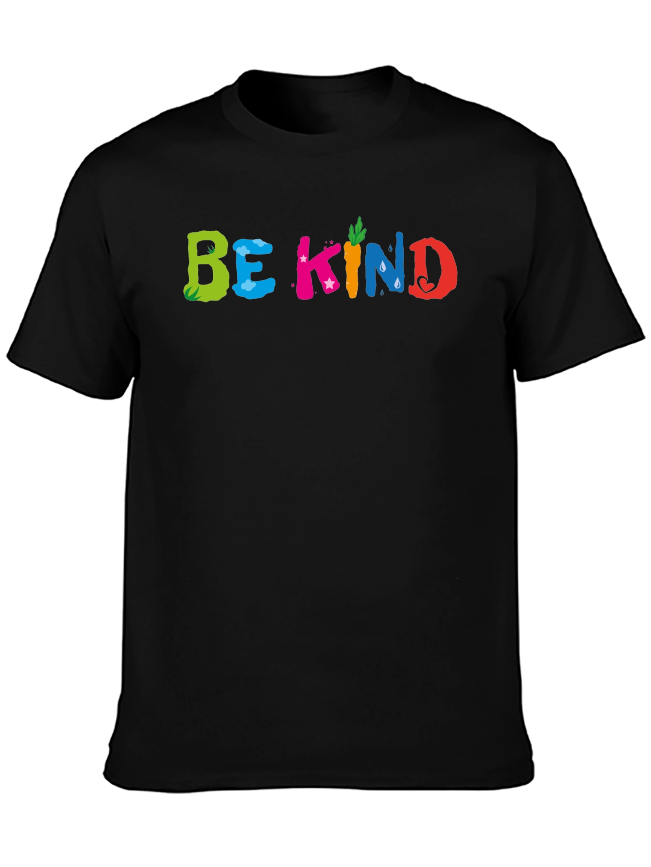 Be Kind T-Shirt - Colorful Graphic Tee