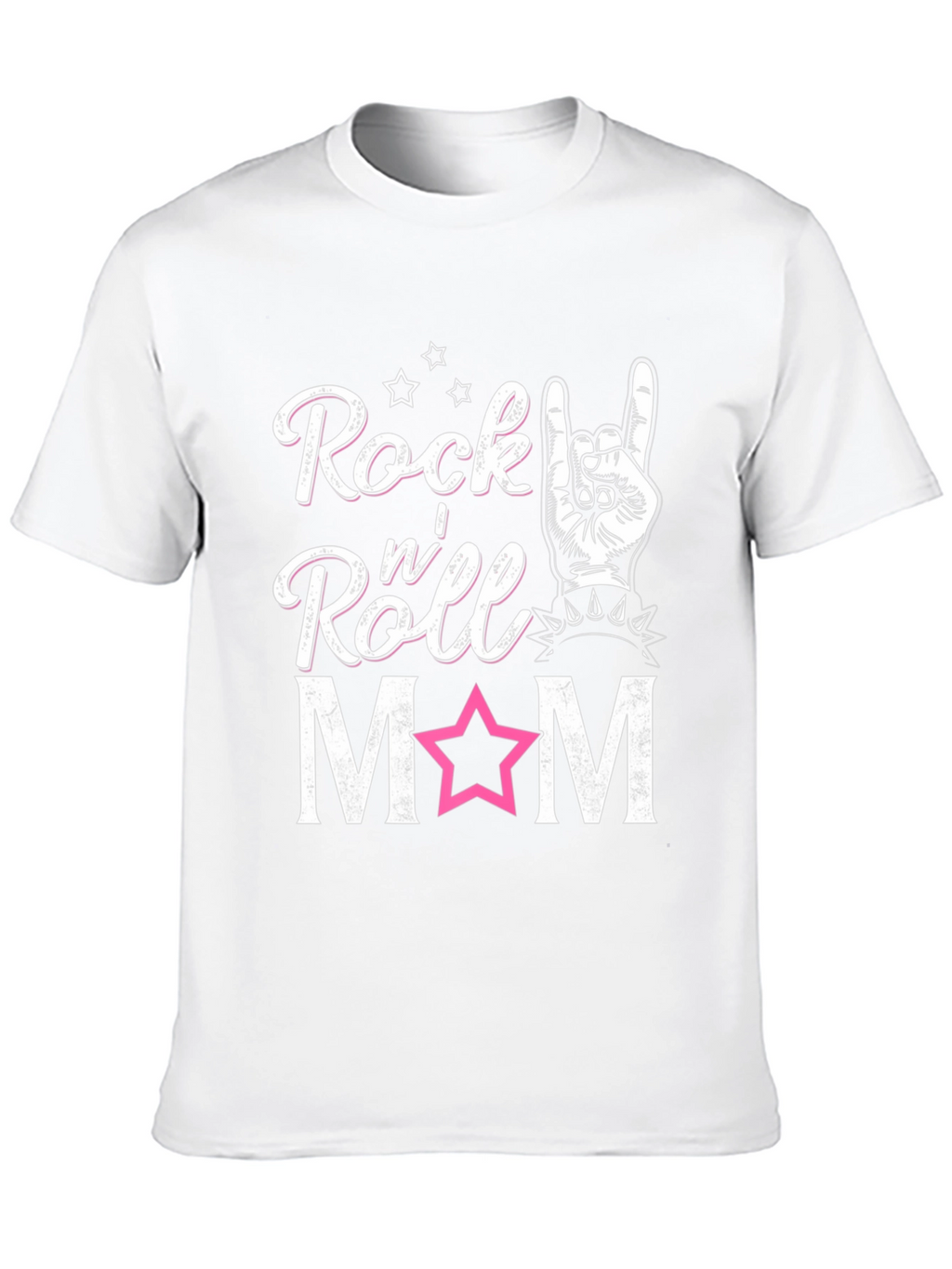Rock n Roll Mom T-Shirt - Black Graphic Tee
