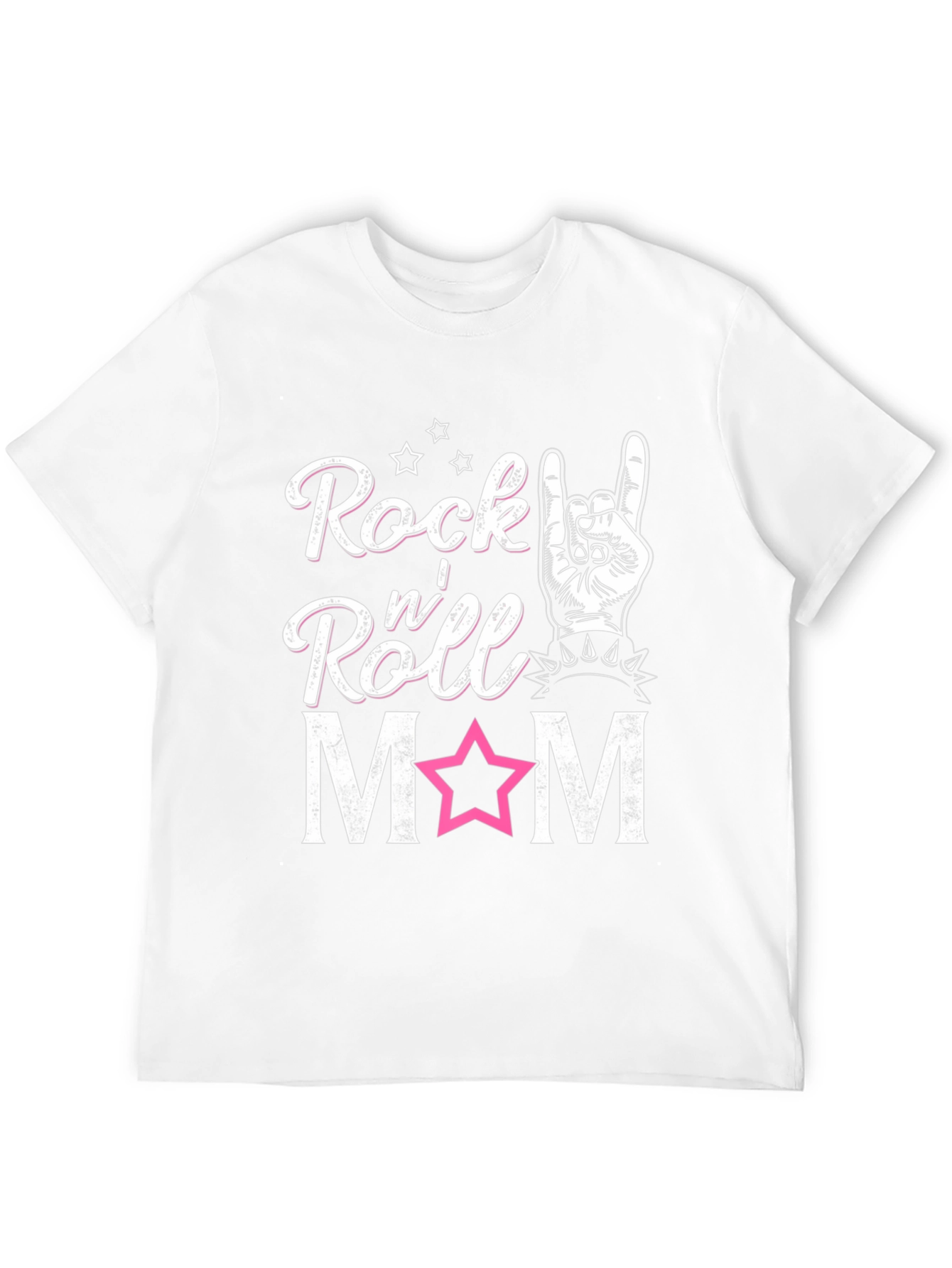 Rock n Roll Mom T-Shirt - Black Graphic Tee