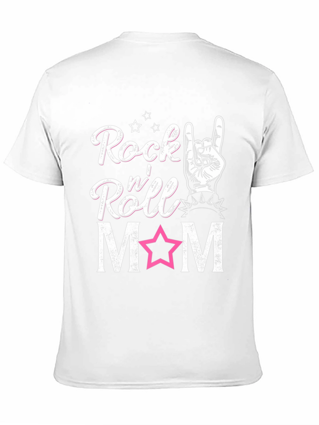 Rock n Roll Mom T-Shirt - Black Graphic Tee