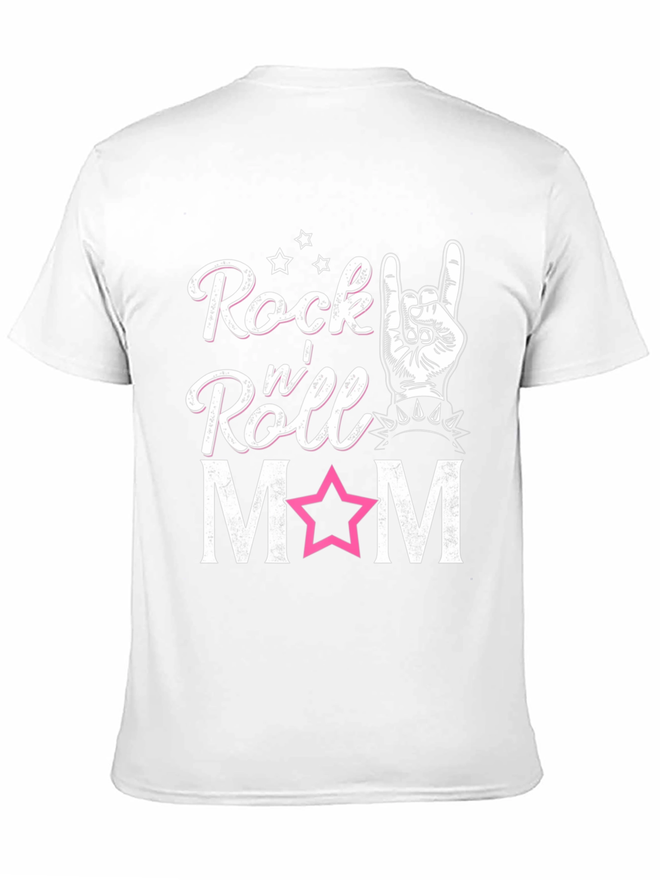 Rock n Roll Mom T-Shirt - Black Graphic Tee