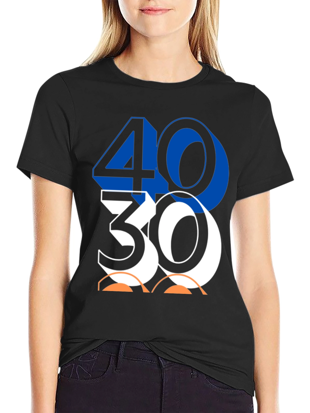 4030 Graphic Print Tee - Cool Casual Wear