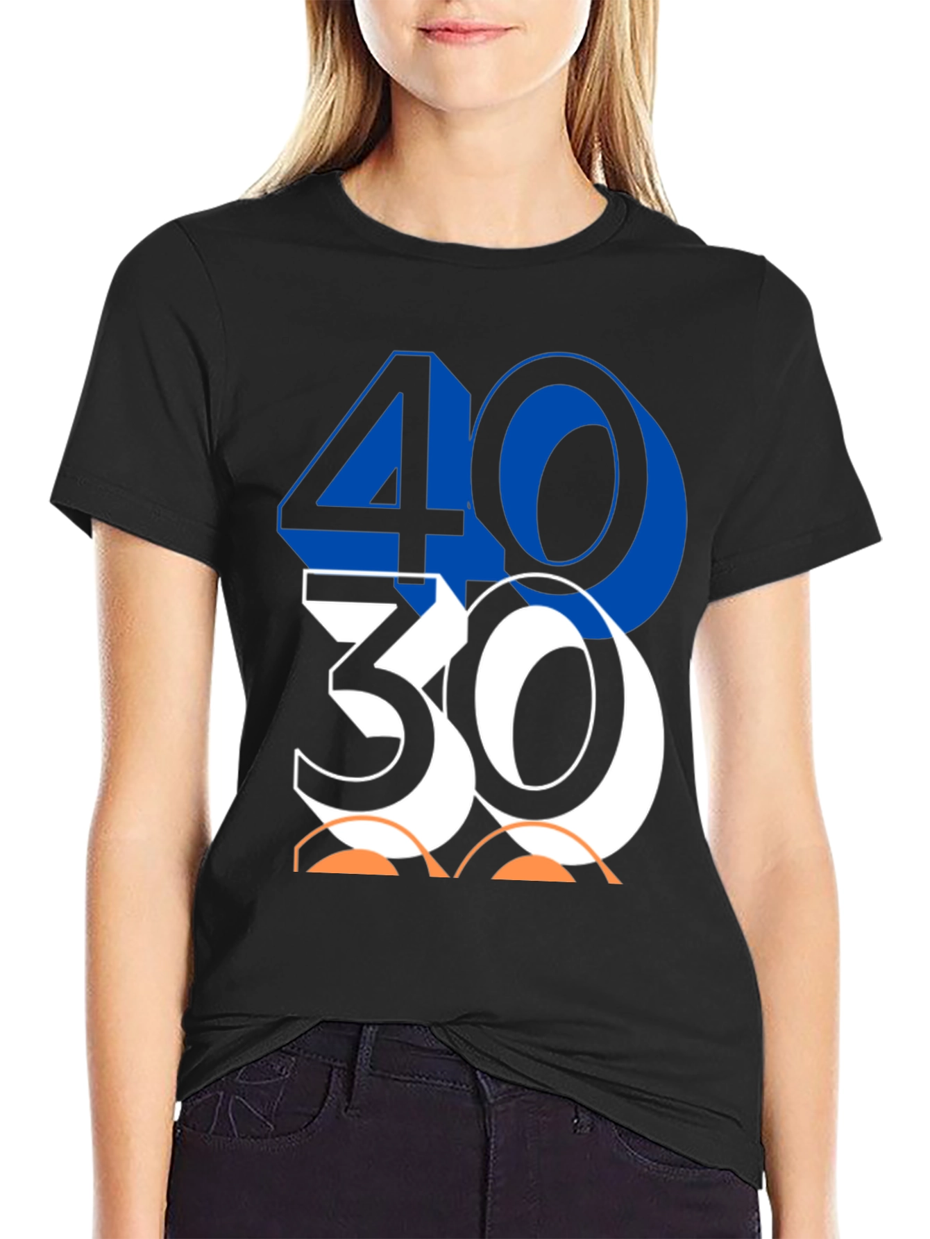 4030 Graphic Print Tee - Cool Casual Wear