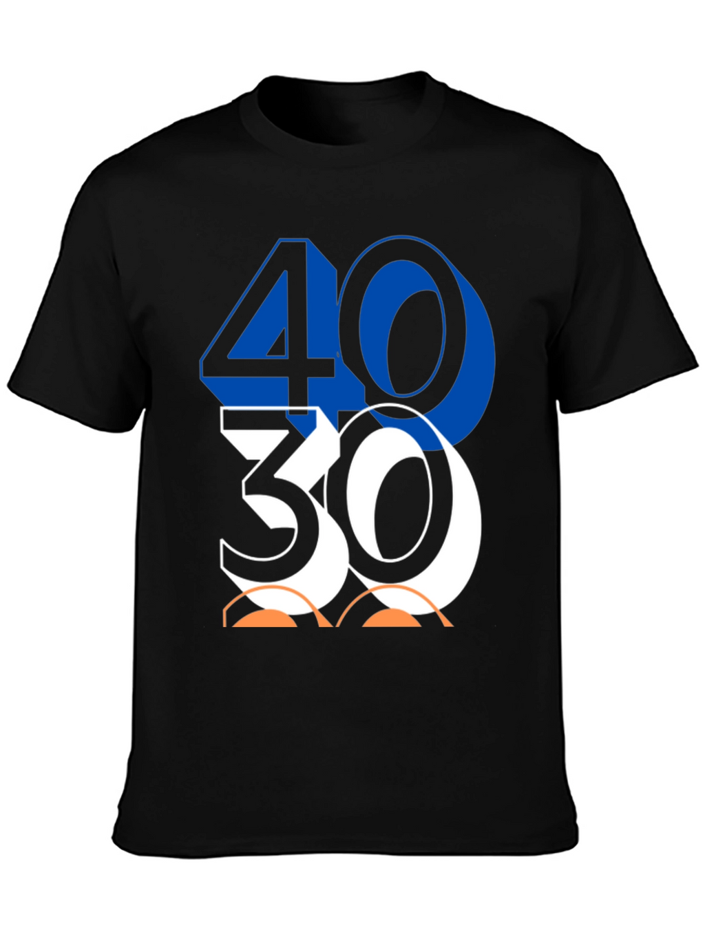 4030 Graphic Print Tee - Cool Casual Wear
