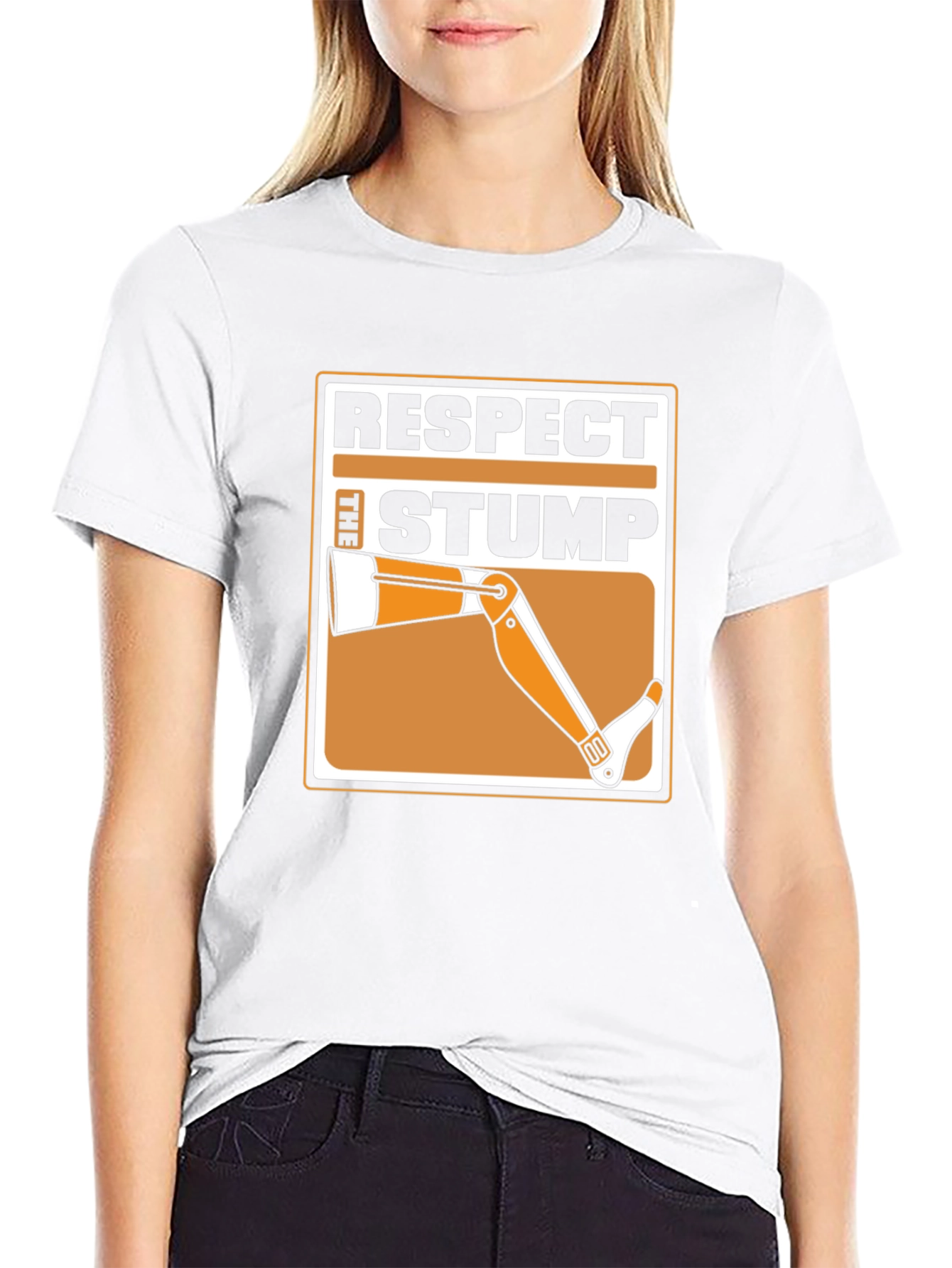 Respect the Stump T-Shirt - Humor Tee