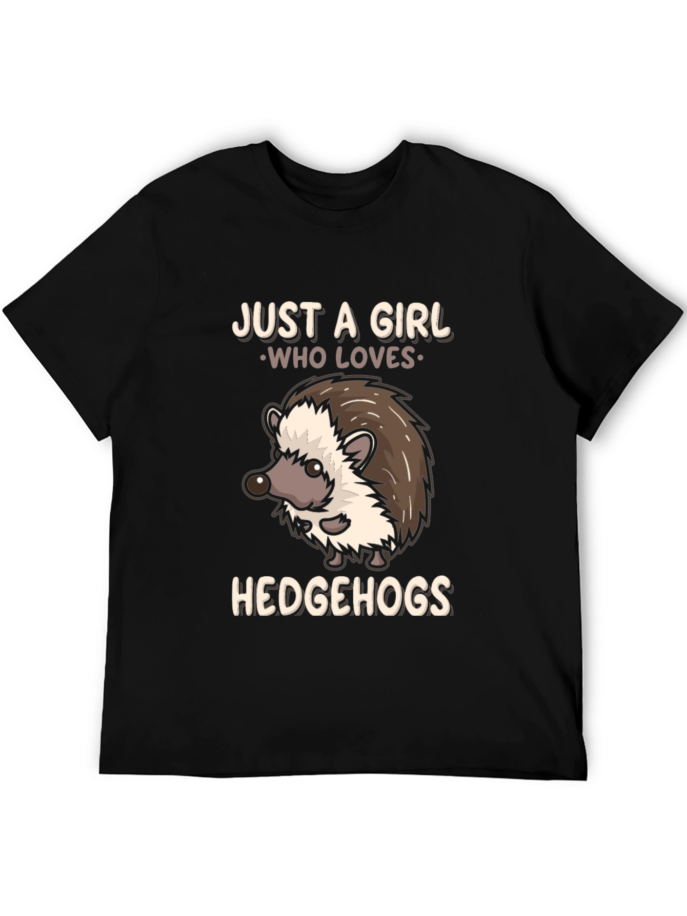 Just a Girl Who Loves Hedgehogs T-Shirt