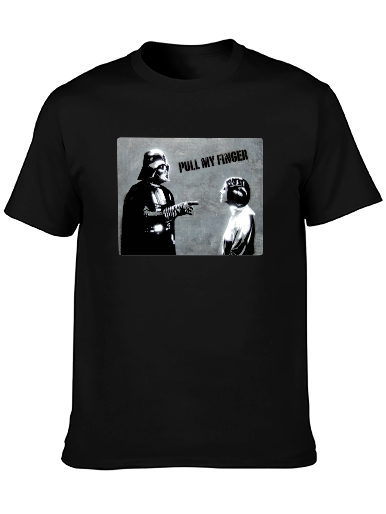 Star Wars Pull My Finger Graphic T-Shirt