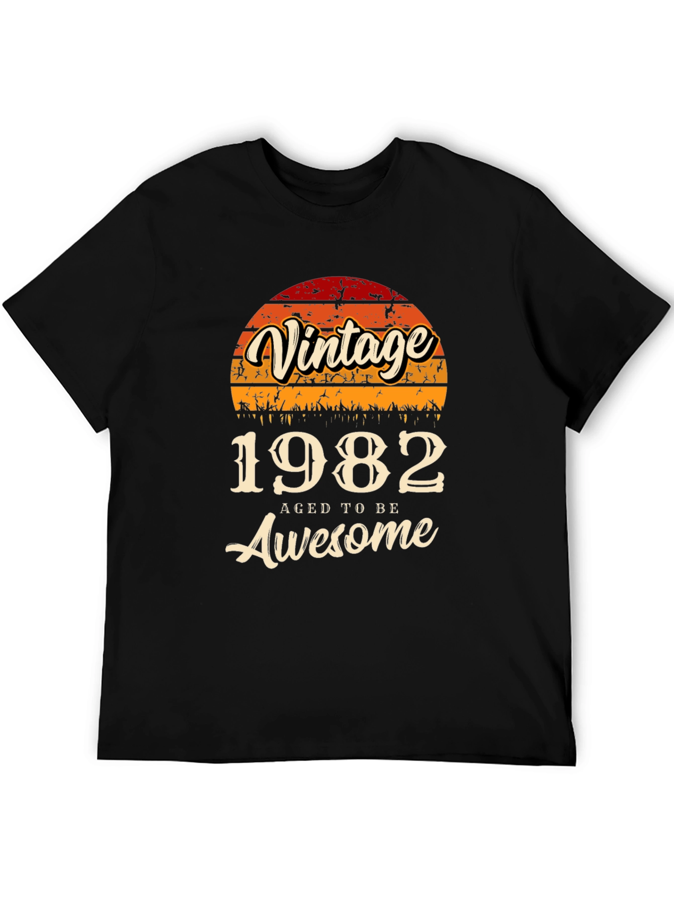 Vintage 1982 Aged To Be Awesome T-Shirt