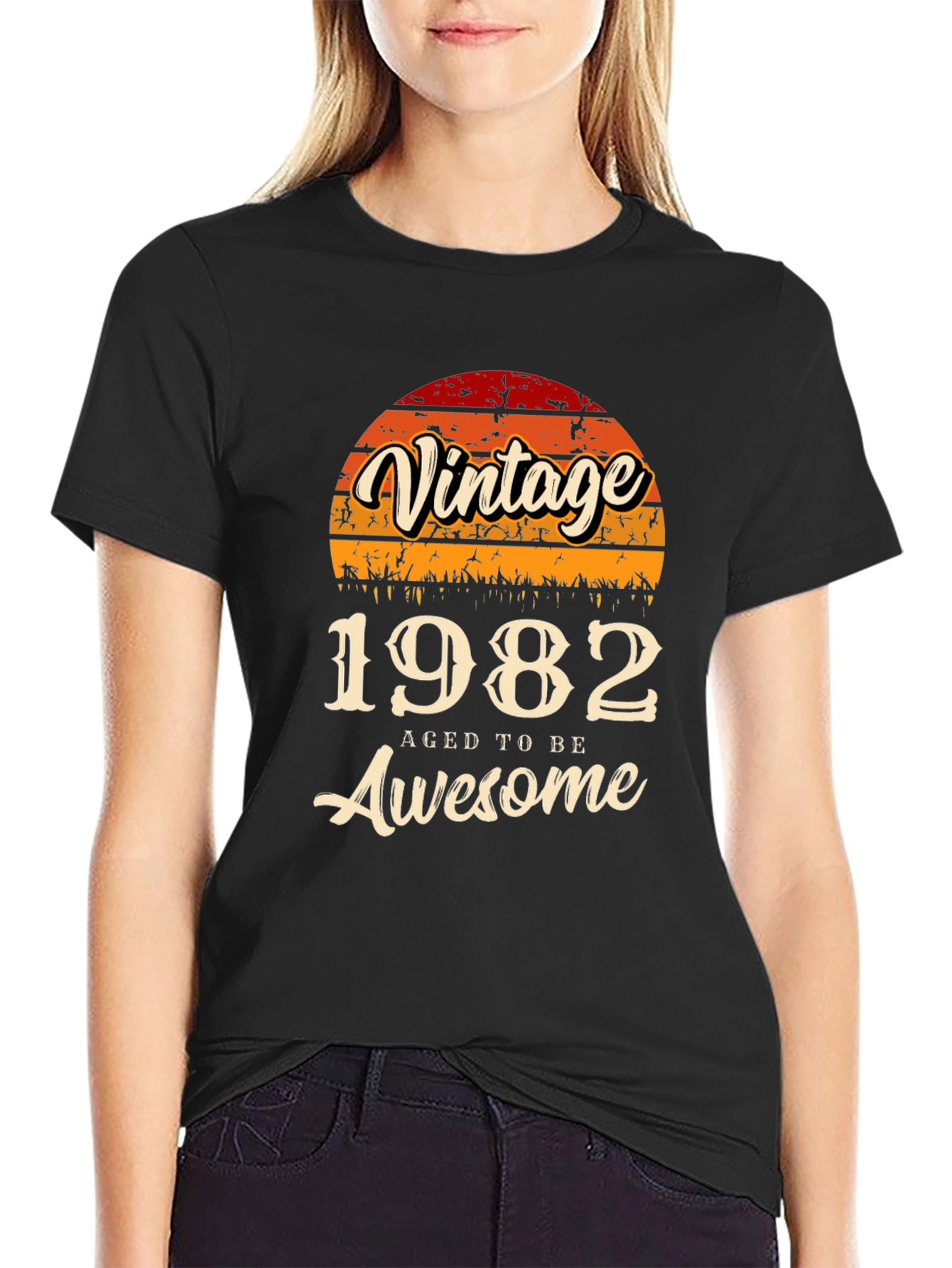 Vintage 1982 Aged To Be Awesome T-Shirt