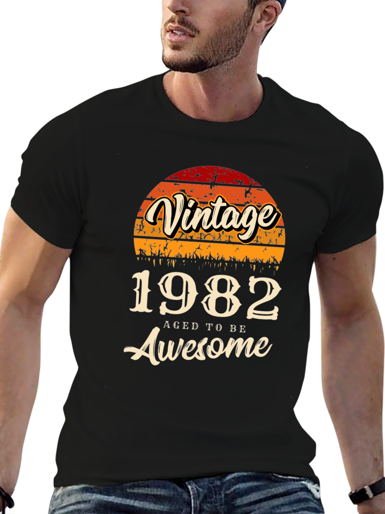 Vintage 1982 Aged To Be Awesome T-Shirt