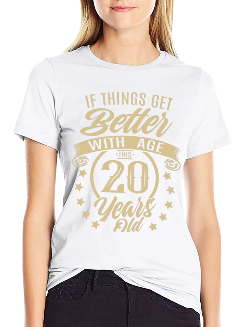 Funny 20th Birthday T-Shirt - Better With Age!