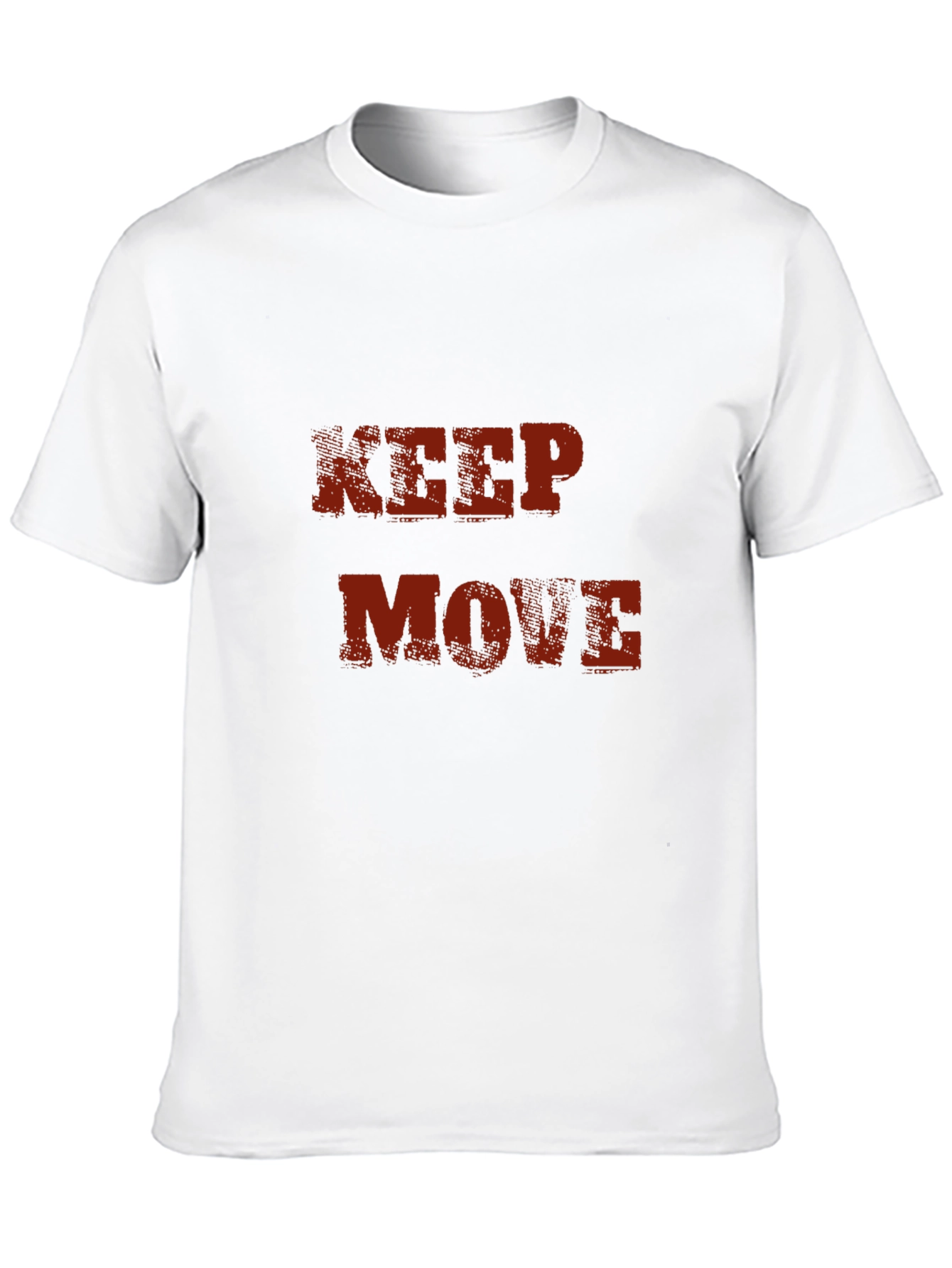 Keep Moving Graphic Tee - Stylish Mens T-Shirt