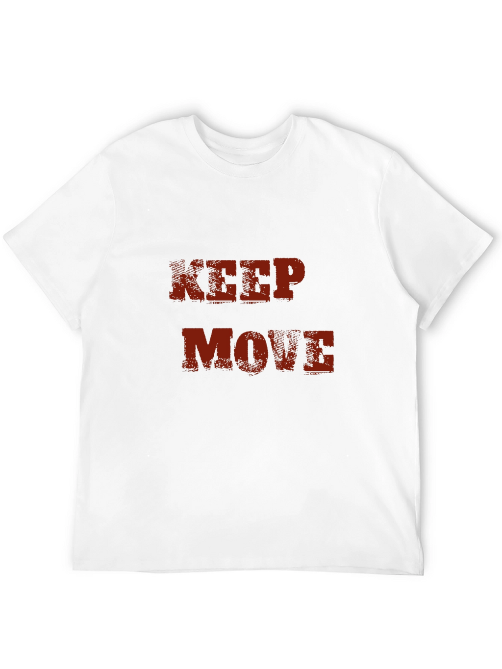 Keep Moving Graphic Tee - Stylish Mens T-Shirt