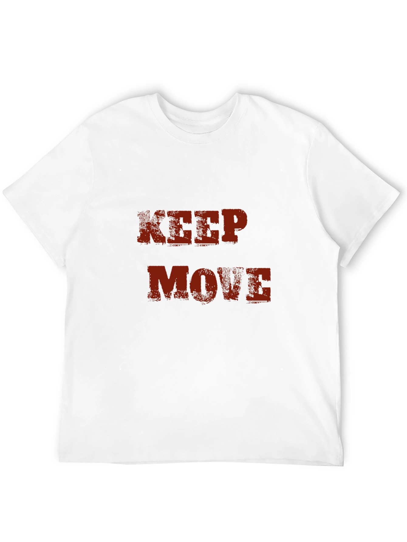Keep Moving Graphic Tee - Stylish Mens T-Shirt