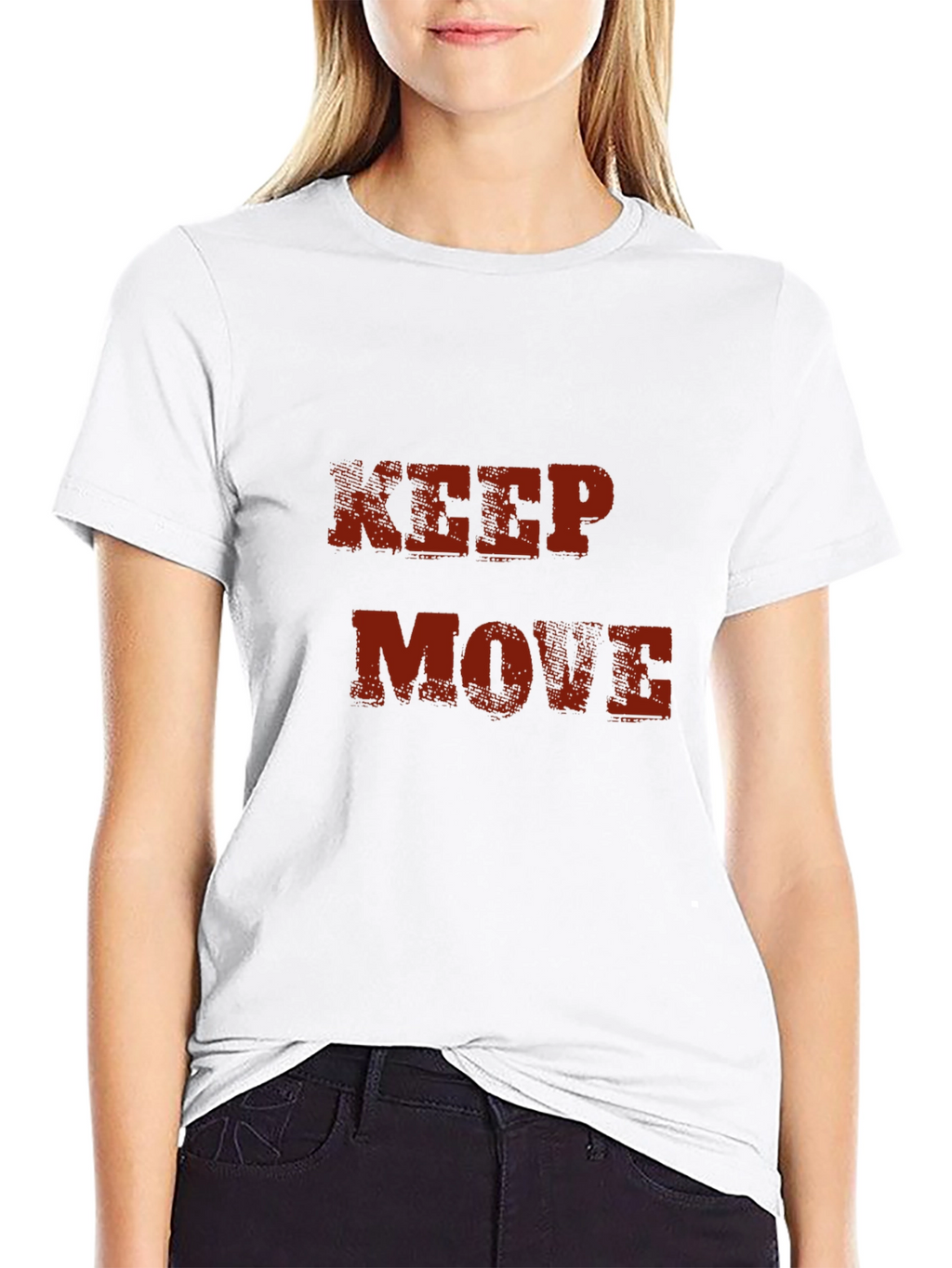 Keep Moving Graphic Tee - Stylish Mens T-Shirt