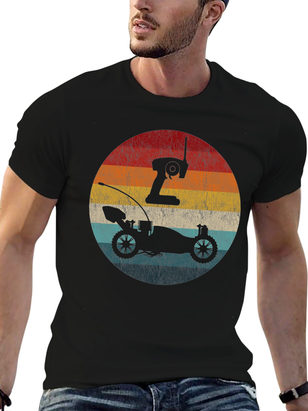 Retro RC Car & Remote T-Shirt