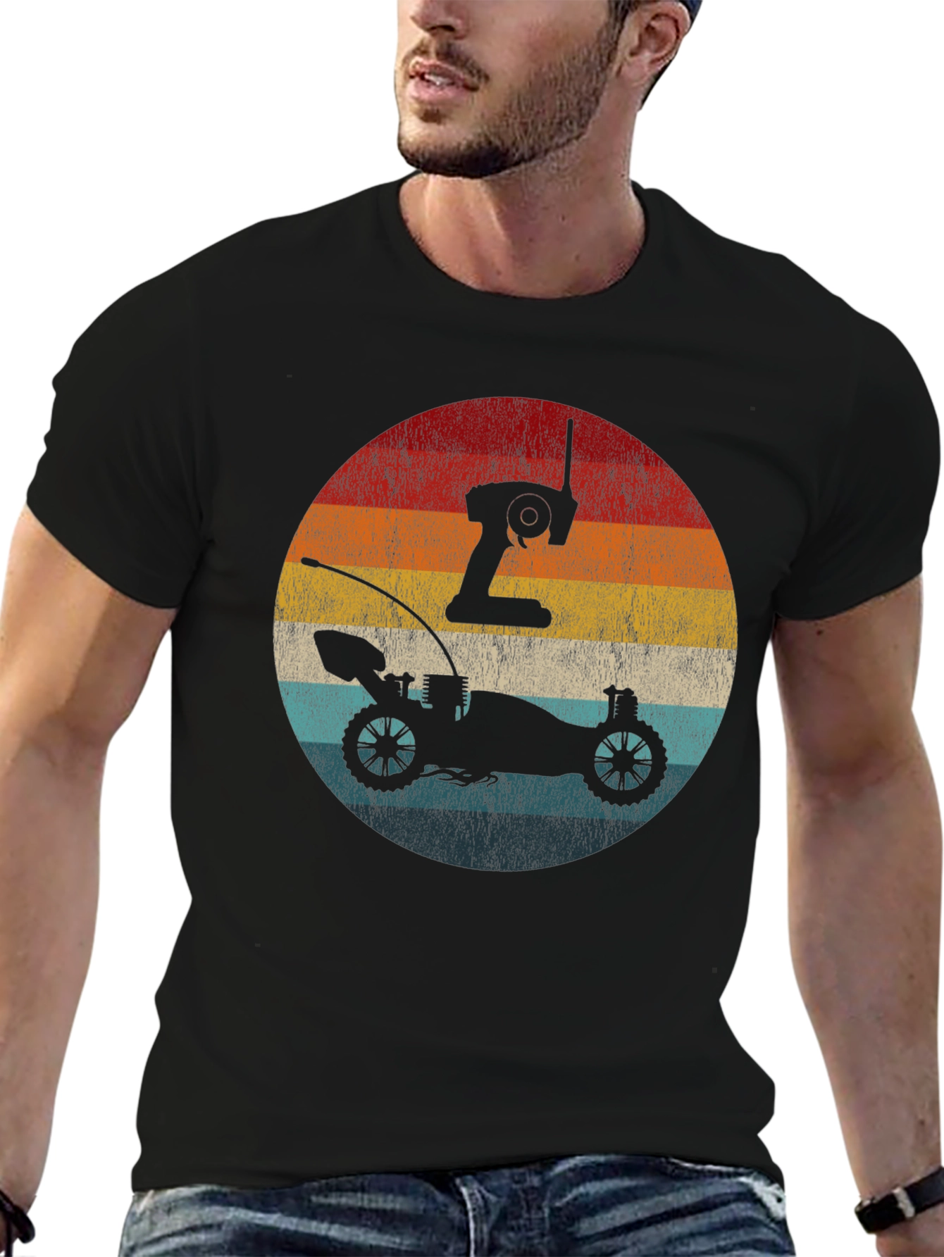Retro RC Car & Remote T-Shirt