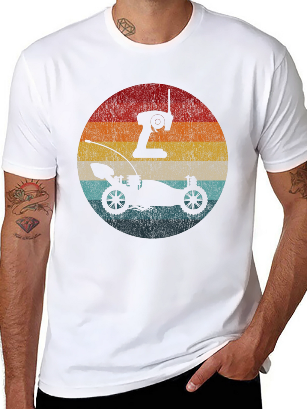 Retro RC Car & Remote T-Shirt