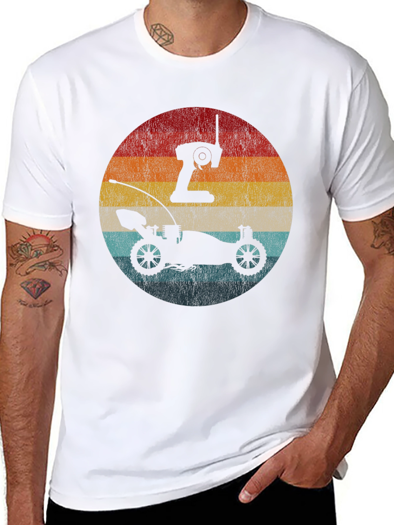 Retro RC Car & Remote T-Shirt
