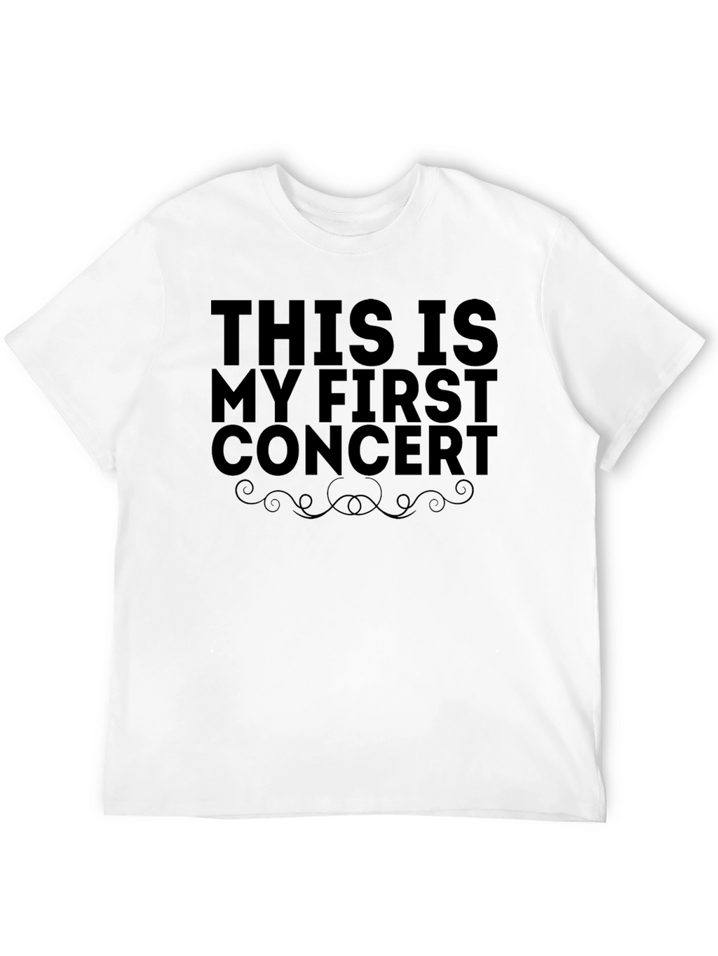 First Concert T-Shirt - Funny Music Event Tee
