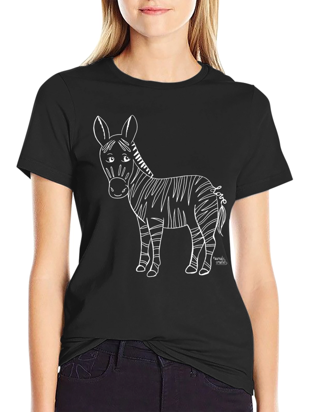 Zebra Love Tee - Unisex Graphic T-Shirt