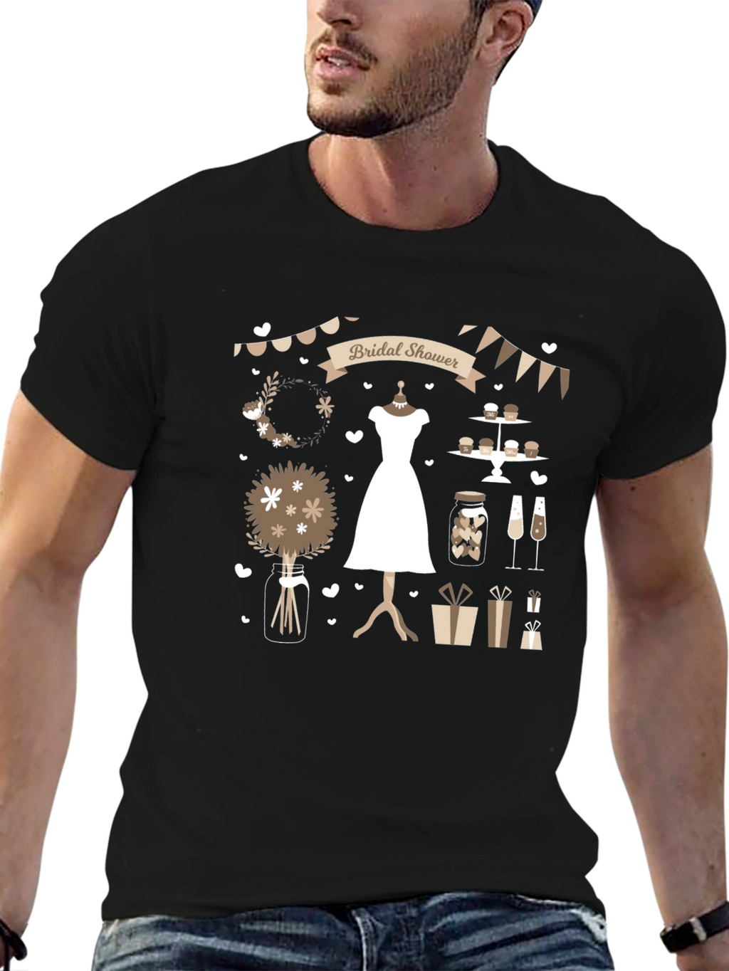 Bridal Shower Graphic Tee - Stylish Party Shirt