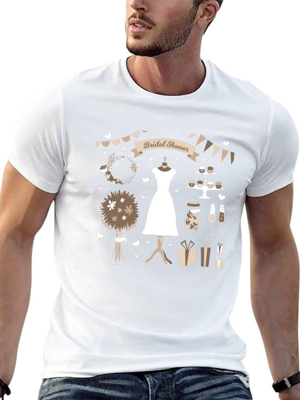 Bridal Shower Graphic Tee - Stylish Party Shirt