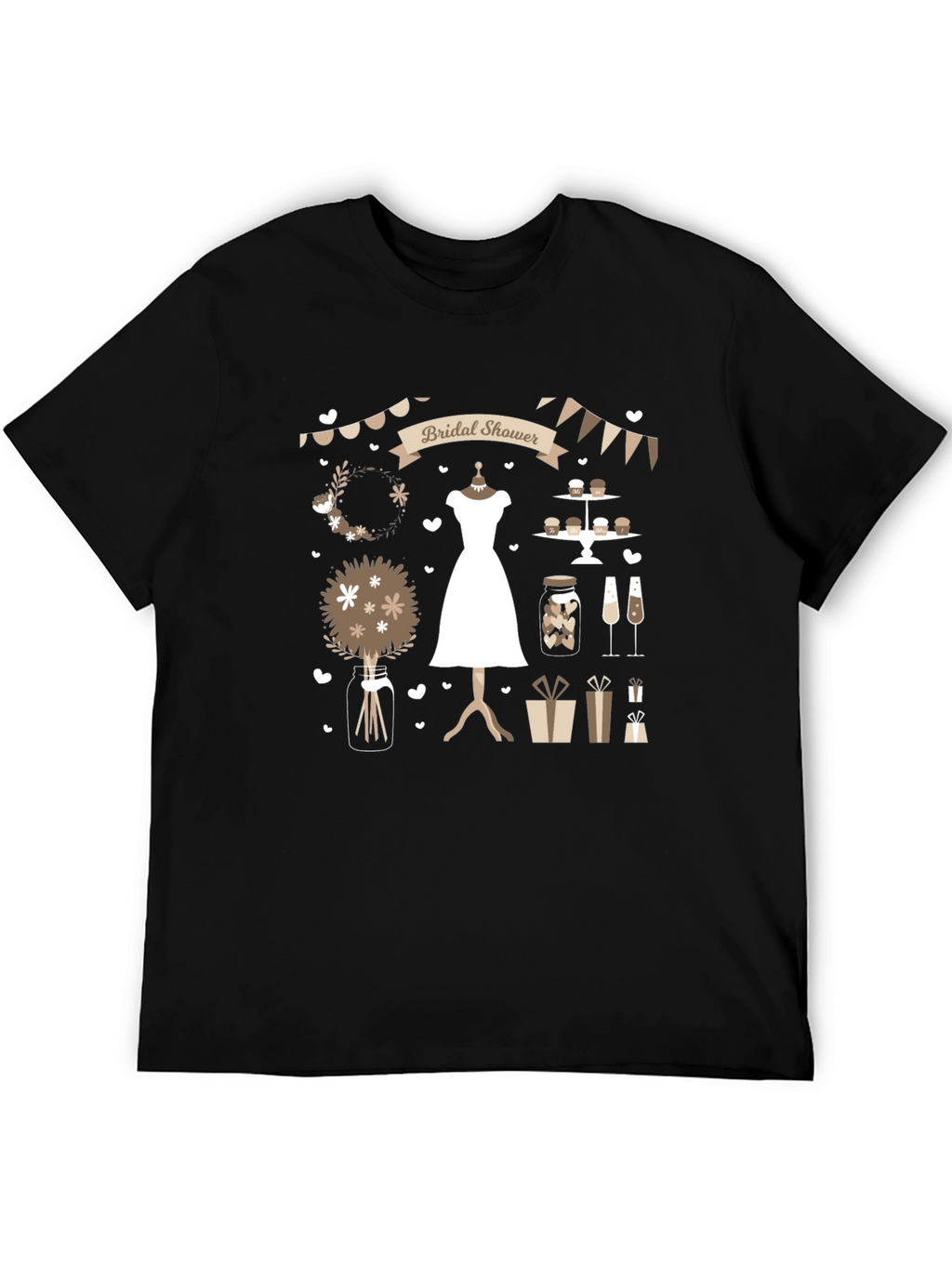 Bridal Shower Graphic Tee - Stylish Party Shirt