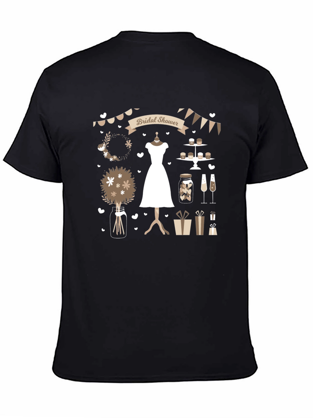 Bridal Shower Graphic Tee - Stylish Party Shirt