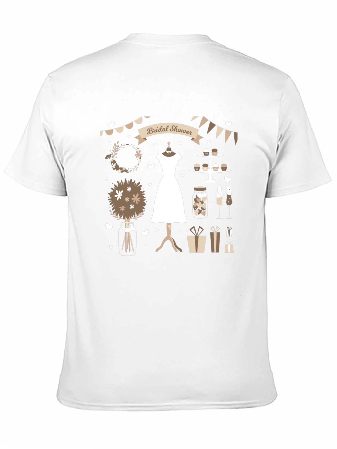 Bridal Shower Graphic Tee - Stylish Party Shirt