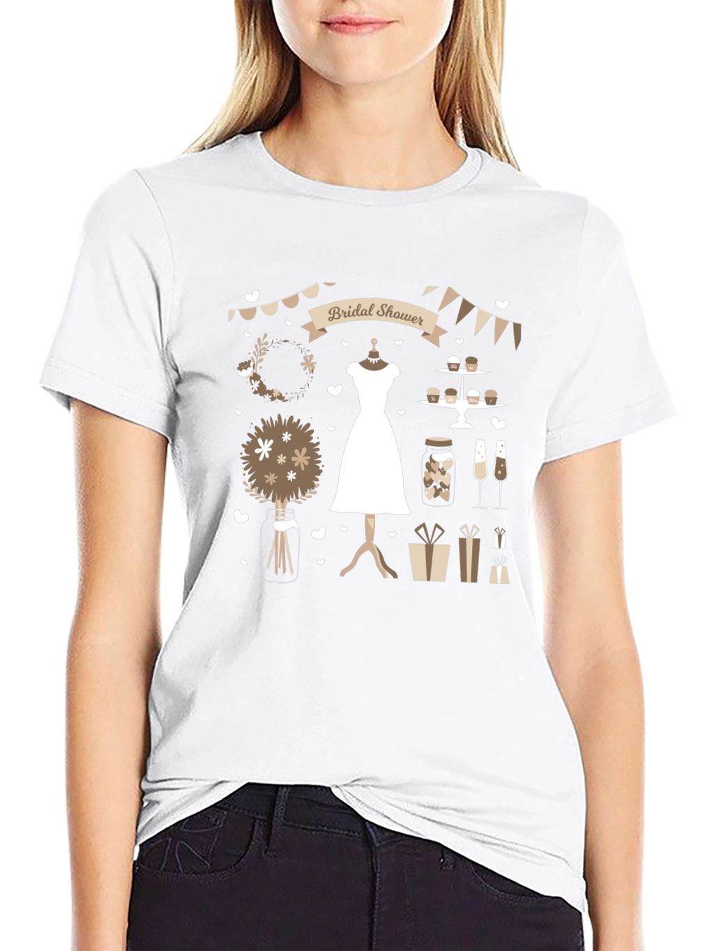 Bridal Shower Graphic Tee - Stylish Party Shirt