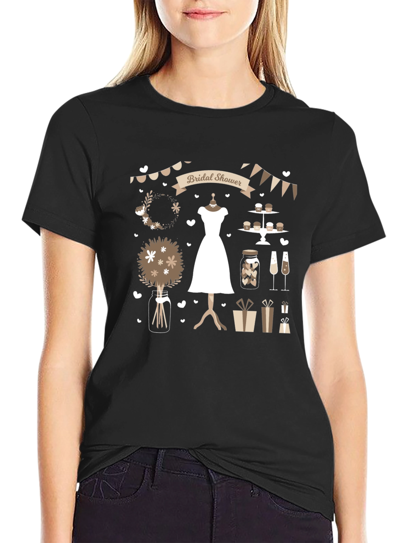 Bridal Shower Graphic Tee - Stylish Party Shirt