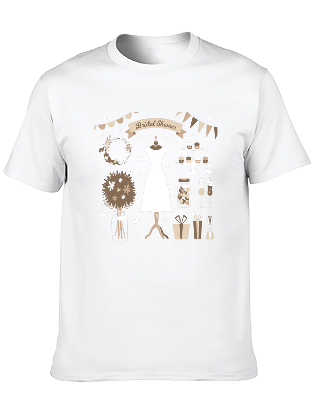 Bridal Shower Graphic Tee - Stylish Party Shirt