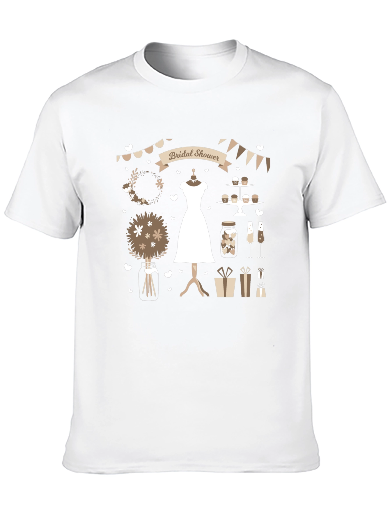 Bridal Shower Graphic Tee - Stylish Party Shirt