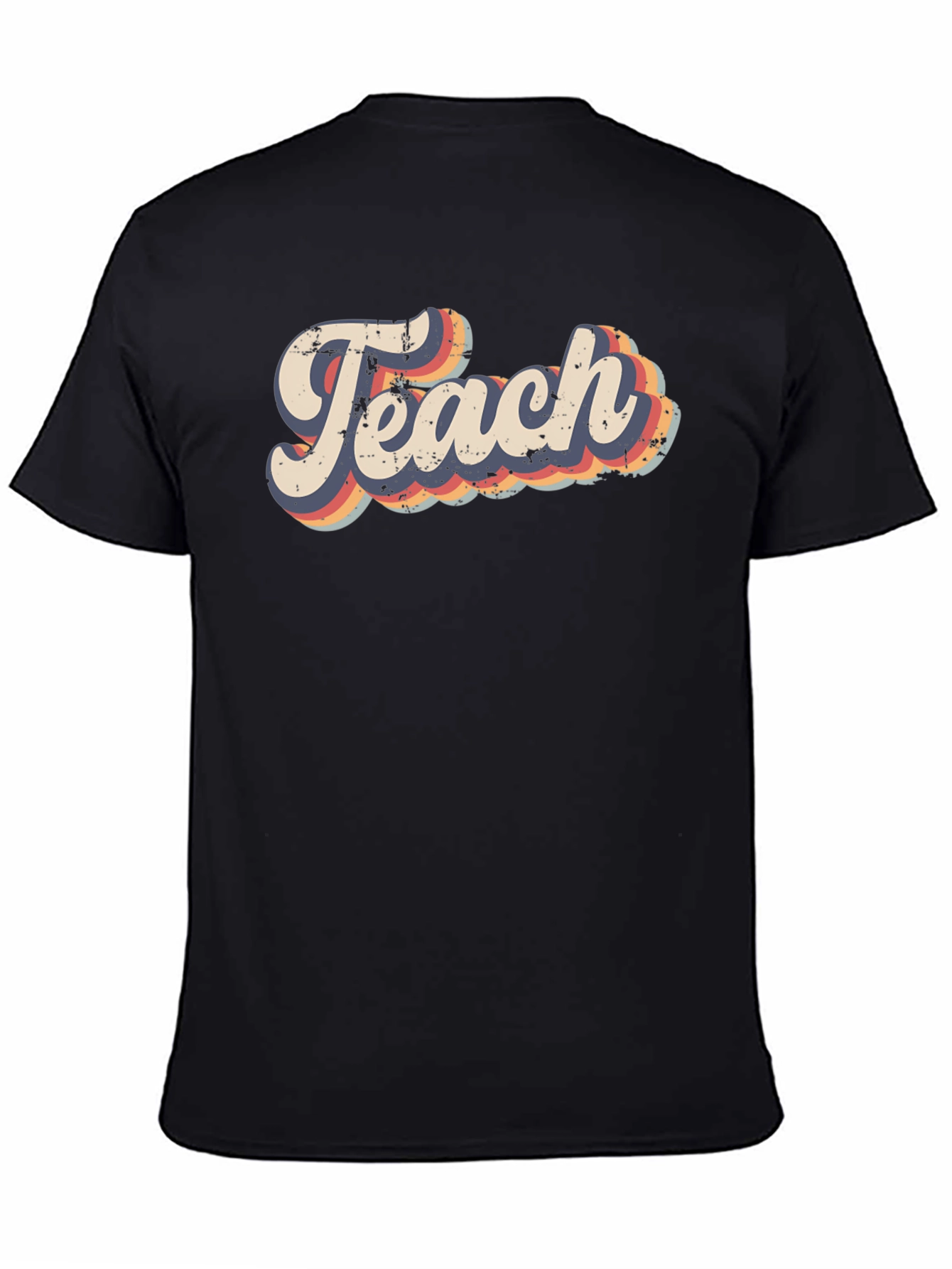 Retro Teach Graphic Tee - Teacher Appreciation Shirt