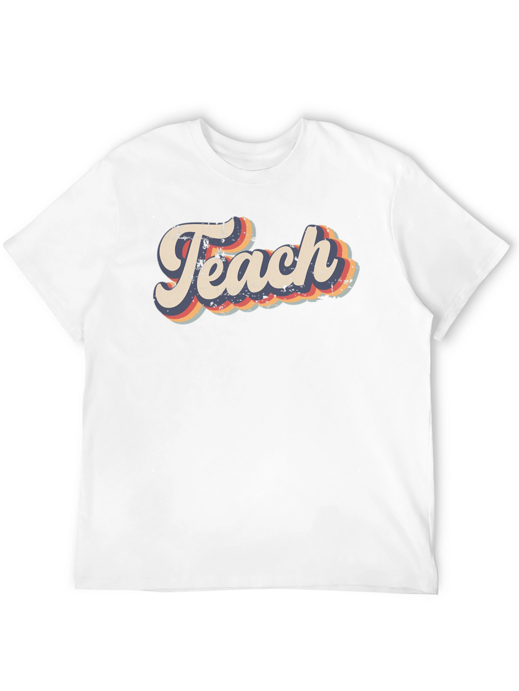 Retro Teach Graphic Tee - Teacher Appreciation Shirt