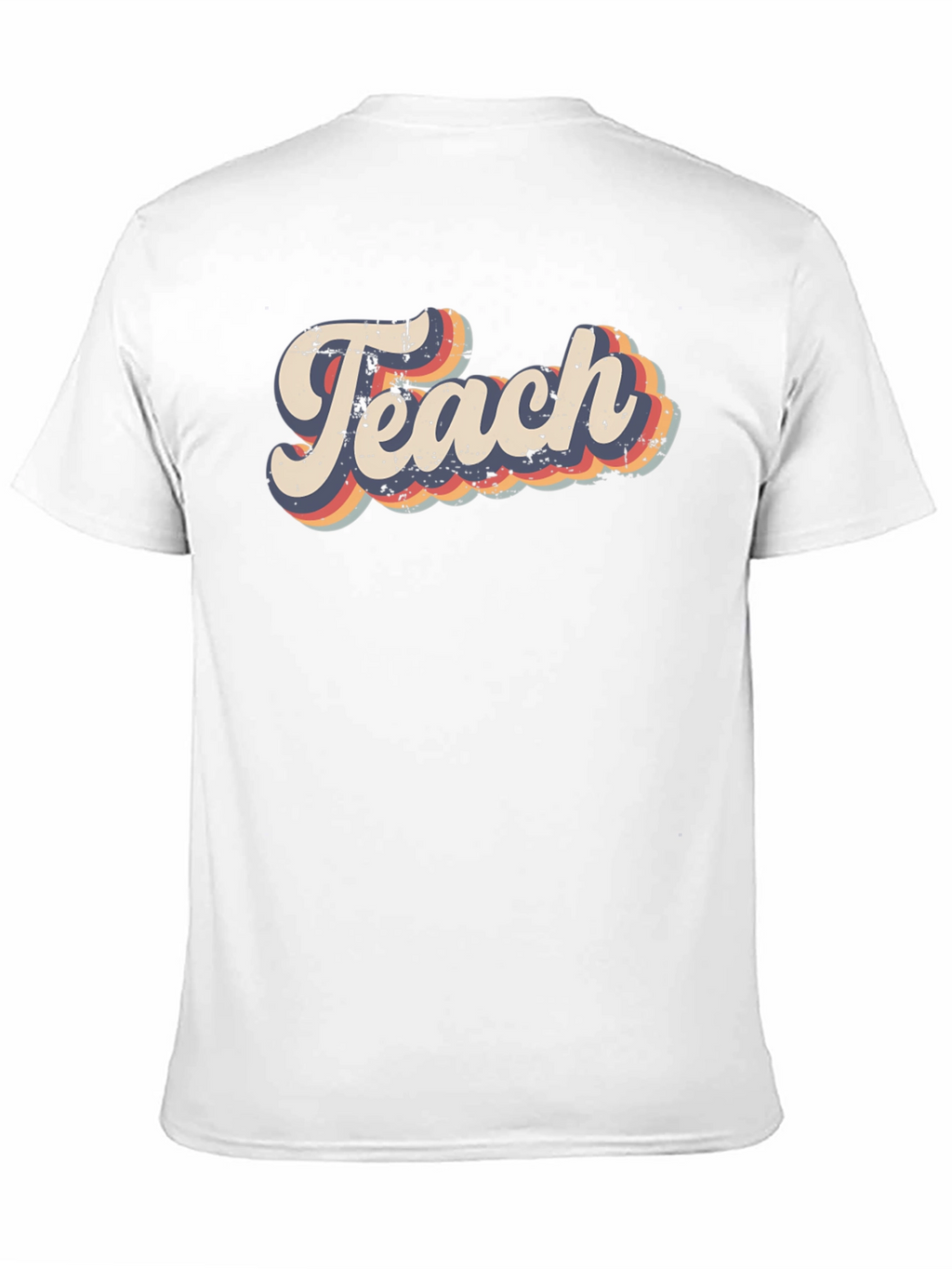 Retro Teach Graphic Tee - Teacher Appreciation Shirt